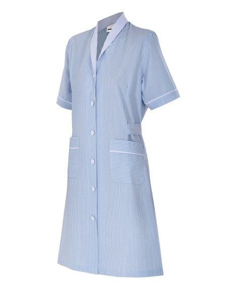 BATA MUJER 952 MANGA CORTA RAYA CELESTE VELILLA