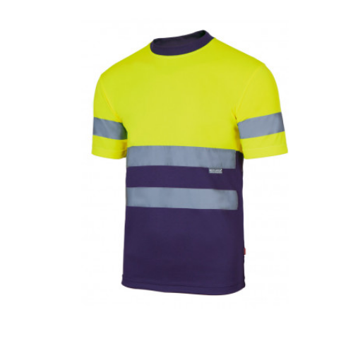 CAMISETA A. V.  BICOLOR 305506 VELILLA
