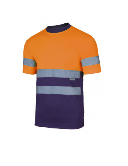 CAMISETA A. V.  BICOLOR 305506 VELILLA