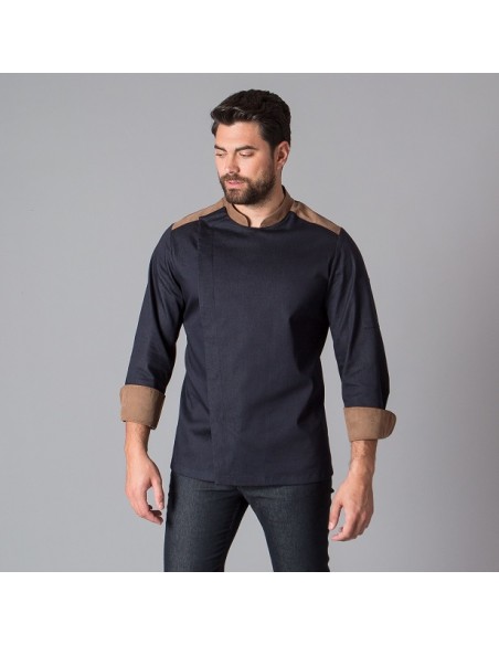 CHAQUETA COCINA UNISEX ELASTICA CASTRO GARYS