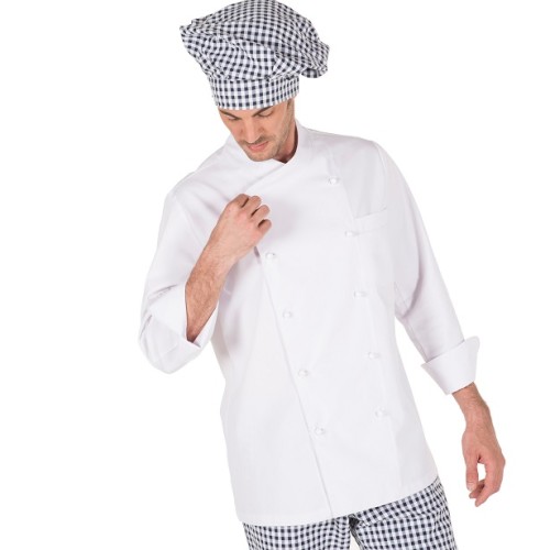 CHAQUETA COCINA ANTIMANCHAS NAPOLES GARYS