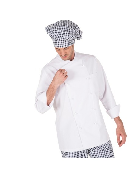 CHAQUETA COCINA ANTIMANCHAS NAPOLES GARYS