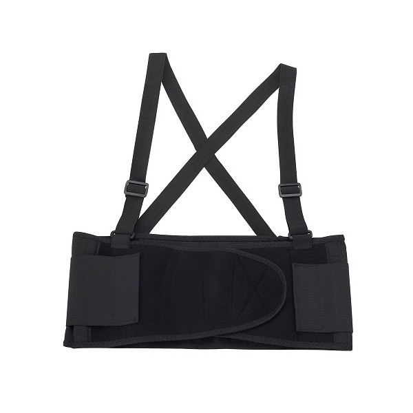 FAJA LUMBAR CON TIRANTES REGULABLES MARCA