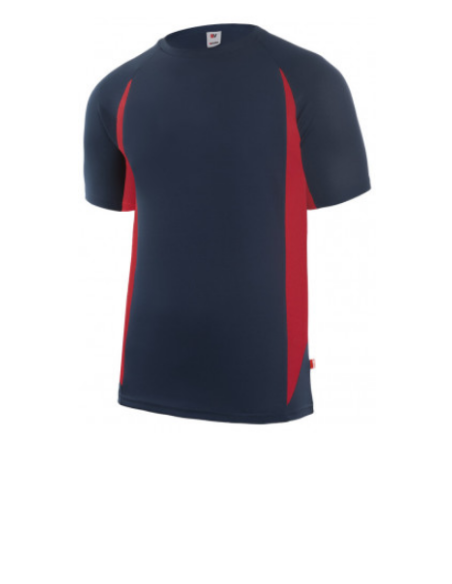 CAMISETA BICOLOR TECNICA 105501 VELILLA