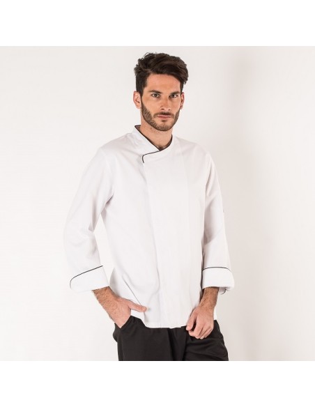 CHAQUETA COCINA ICARO BLANCA GARYS