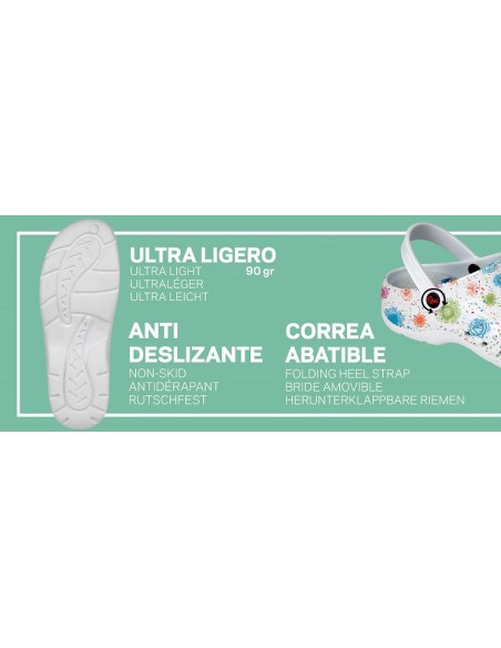 ZUECO EVA ESTAMPADO DIAN