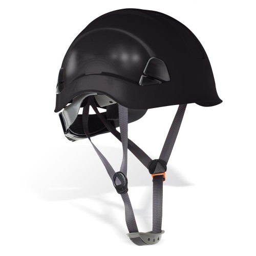 CASCO PROTECCION EN ALTURA EOLO NEGRO STEELPRO