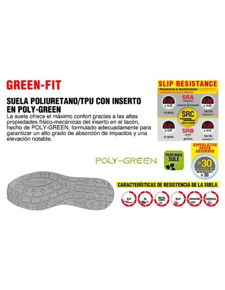 ZAPATO RECONVERTED S1P SRC COFRA