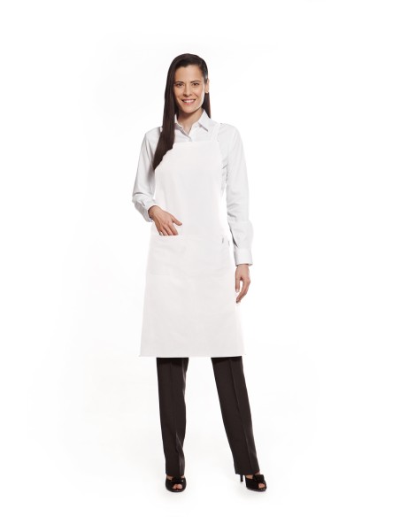 DELANTAL PETO PAU BLANCO EUROSAVOY