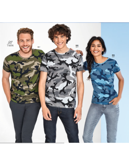 CAMISETA CAMO WOMEN SOLS