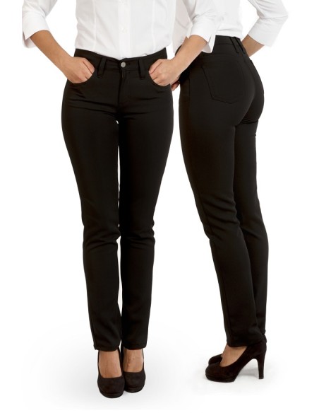 PANTALON MUJER POLIESTER 5 BOLSILLOS DACOBEL
