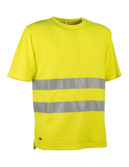 CAMISETA ALTA VISIBILIDAD AMARILLA VIE COFRA