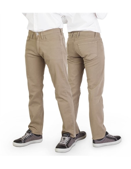 PANTALON HOMBRE ALGODON ELASTICO TOPACIO ADVERSIA