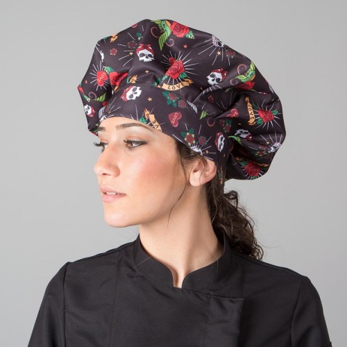 GORRO COCINERO MICROFIBRA ESTAMPADO 4489 GARYS