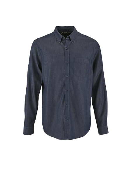 CAMISA BARRY MEN DENIM SOLS