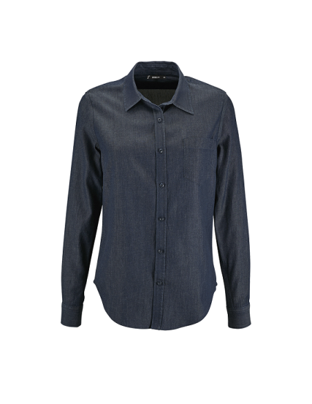 CAMISA BARRY WOMEN DENIM SOLS